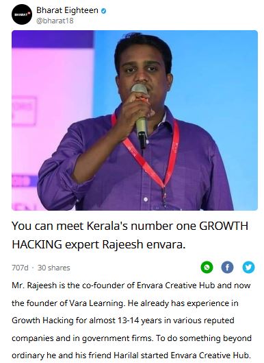 Best Digital Marketing Company Award – Envara Creative Hub"